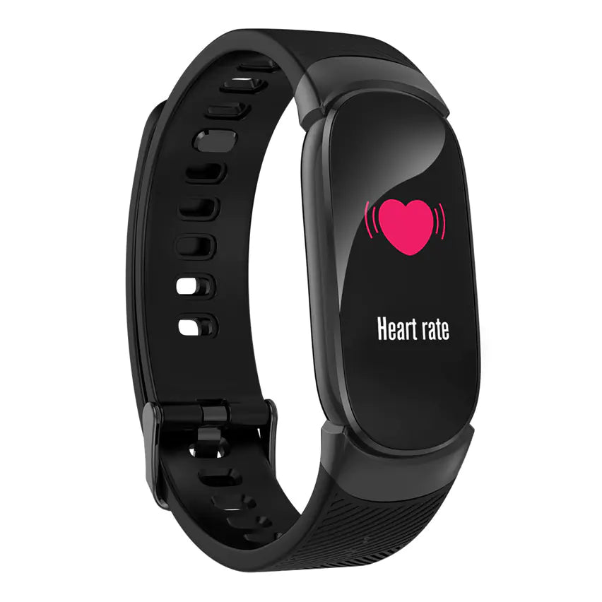 QW16 Smart Fitness Tracker with Heart Rate and Steps
