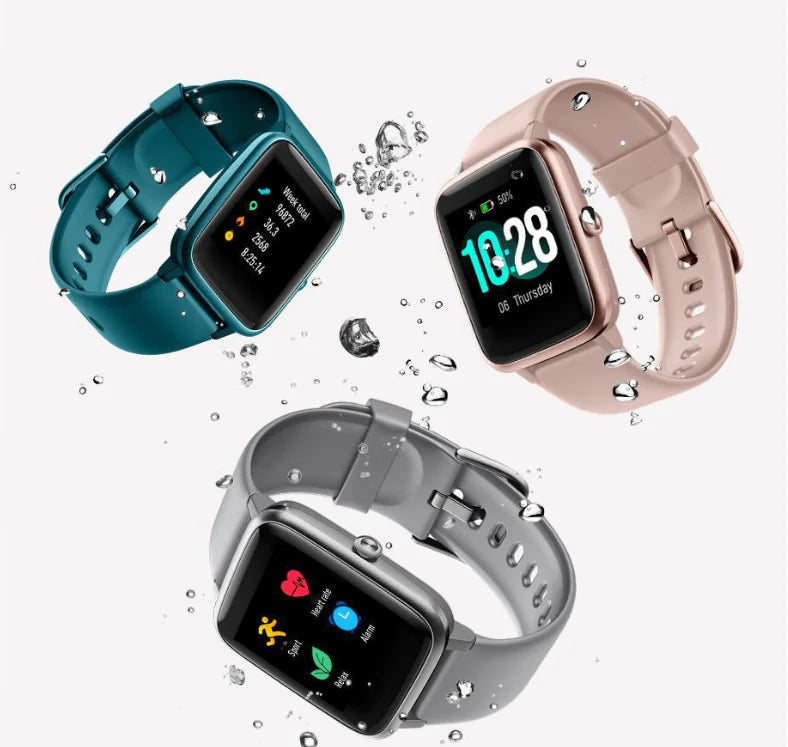 Smart Fitness Watch with 1.3" Color Display & HR Monitor