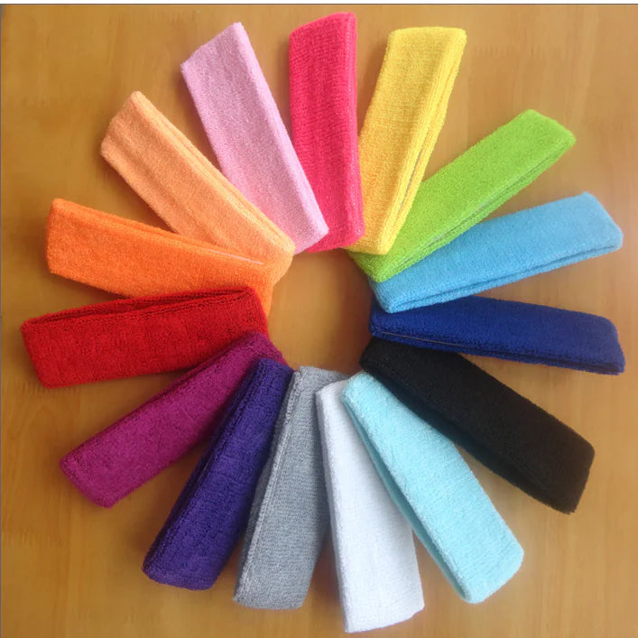 Outdoor Sports Sweat-Absorbing Headband for Fitness