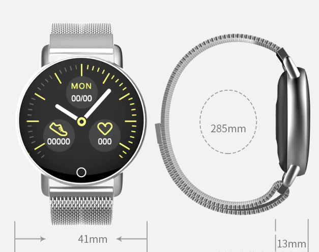 Color Screen Smart Bracelet with Sleep Monitor & Heart Rate