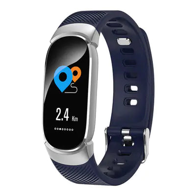 QW16 Smart Fitness Tracker with Heart Rate and Steps