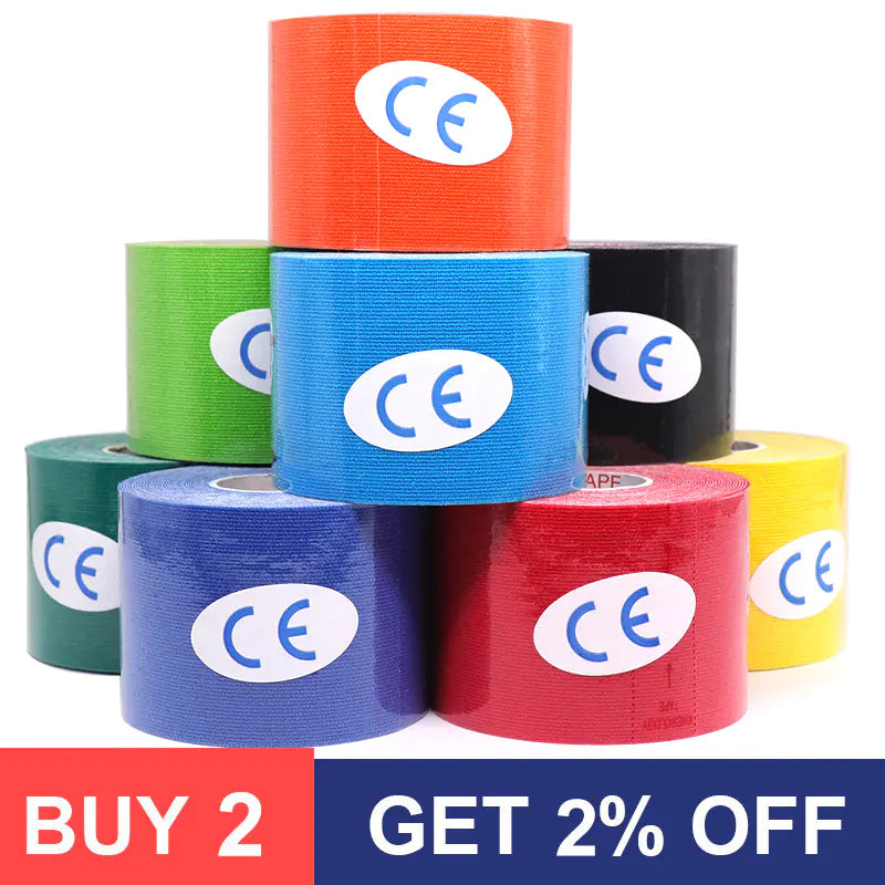 Waterproof Kinesiology Tape for Muscle Pain Relief